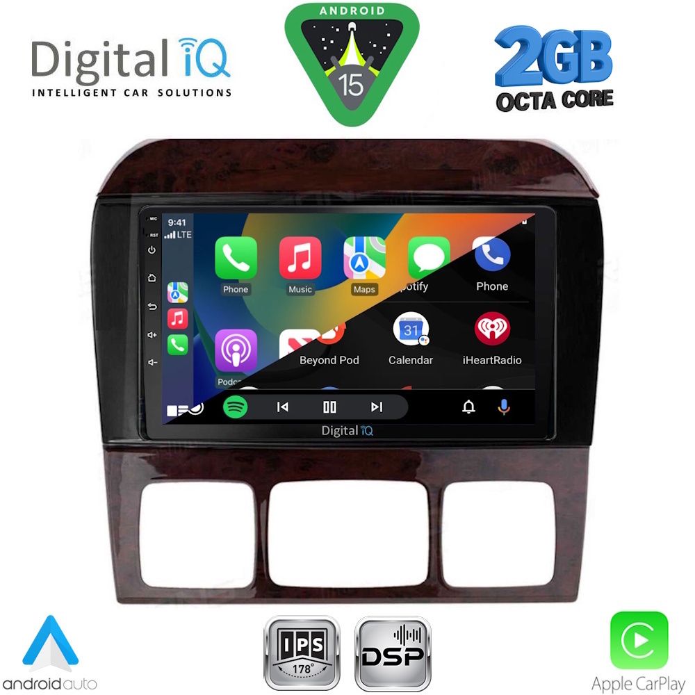 DIGITAL IQ RSF 4426_CPA (9inc) MULTIMEDIA TABLET for MERCEDES S W220 mod. 1998-2005 - Image 2