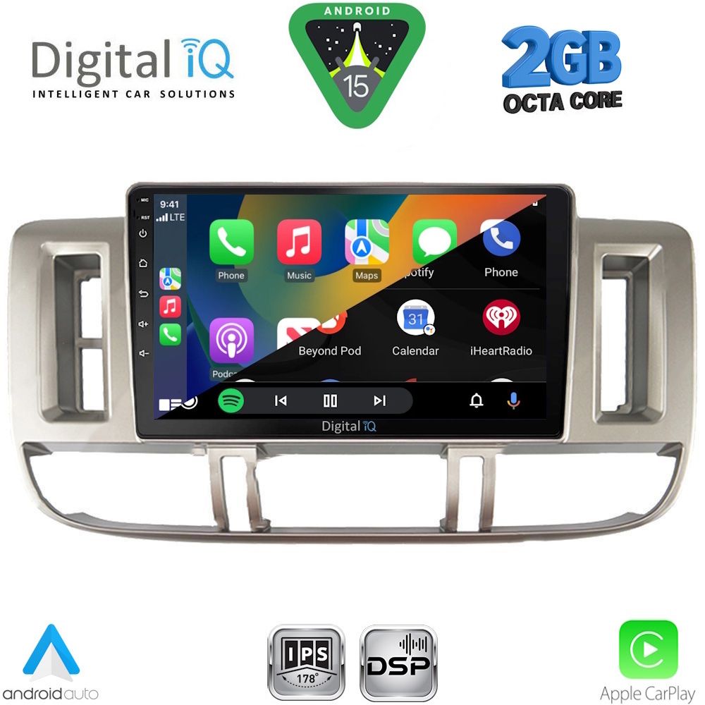 DIGITAL IQ RSF 4474_CPA (9inc) MULTIMEDIA TABLET for NISSAN XTRAIL mod. 2000-2004 - Image 2