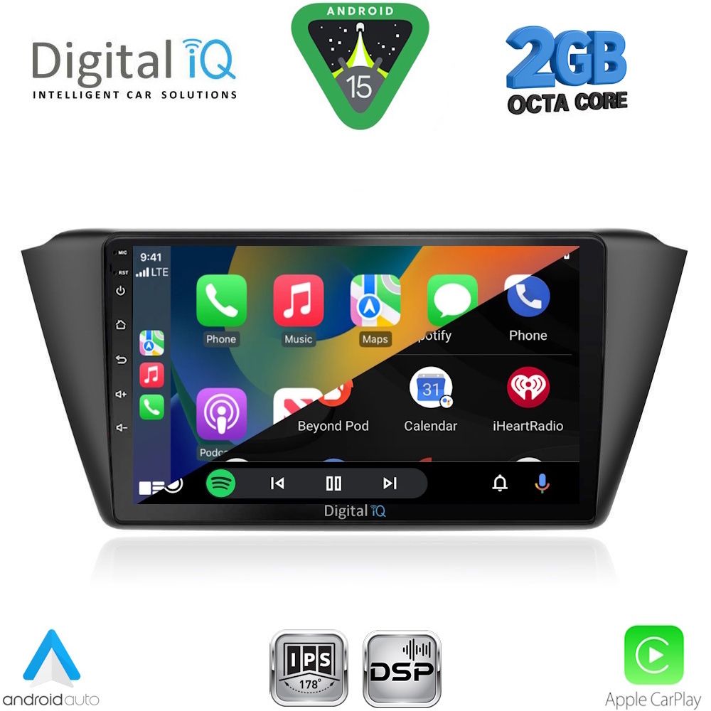 DIGITAL IQ RSF 4582_CPA (9inc) MULTIMEDIA TABLET for SKODA FABIA mod. 2015-2022 - Image 2