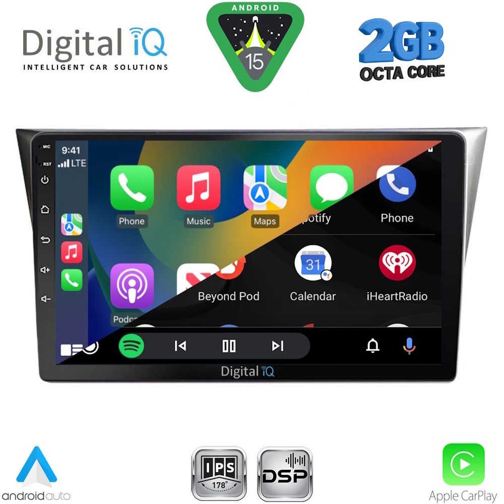 DIGITAL IQ RSF 4659_CPA (9inc) MULTIMEDIA TABLET for SUBARU IMPREZA mod. 2002-2008 - Image 2