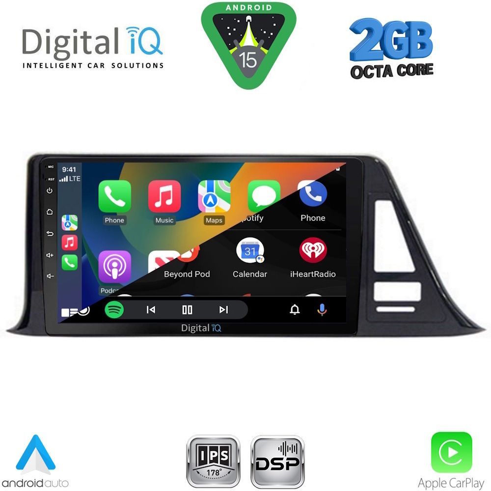DIGITAL IQ RSF 4709_CPA (9inc) MULTIMEDIA TABLET for TOYOTA CH-R mod. 2017-2023 - Image 2