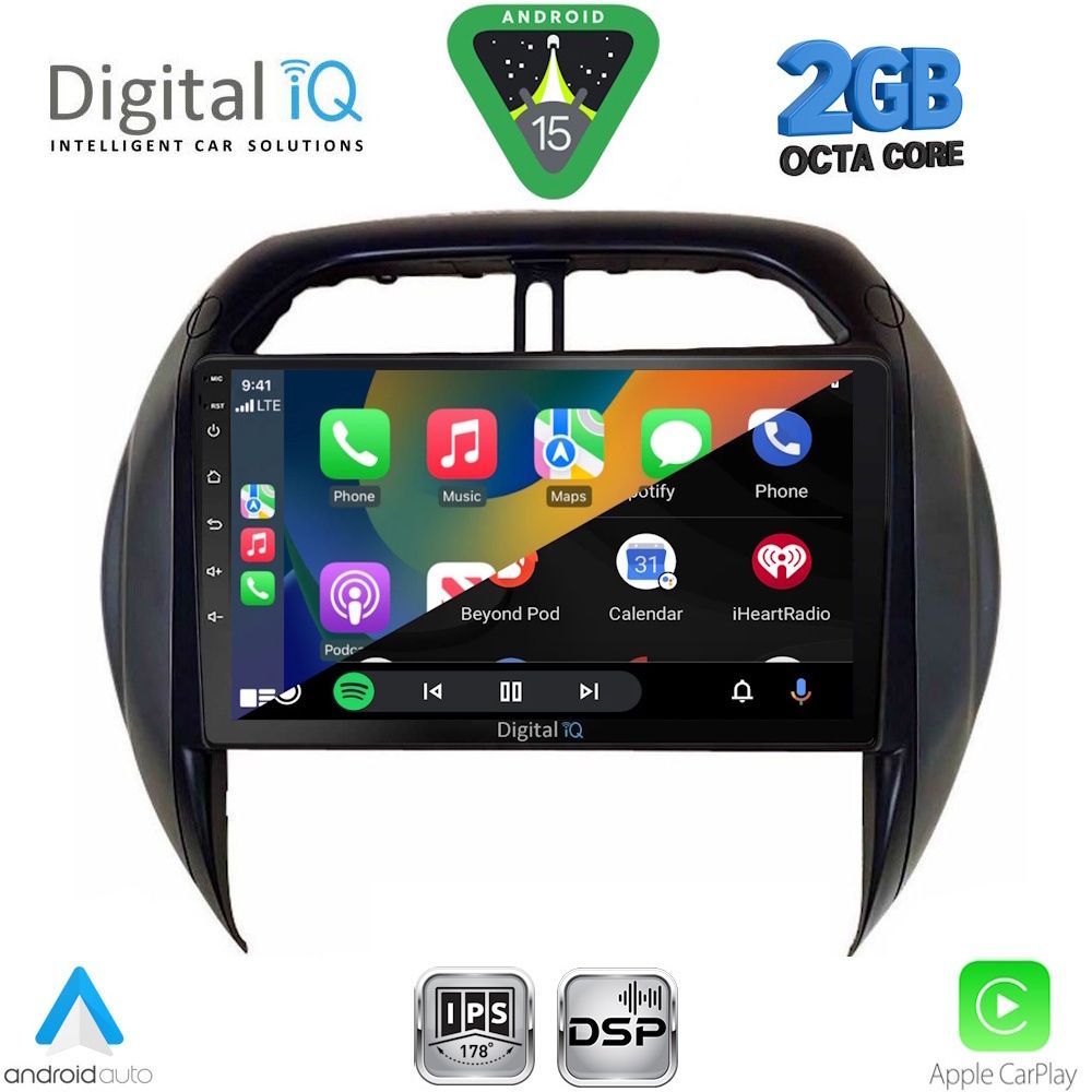 DIGITAL IQ RSF 4730_CPA CLIMA (9inc) MULTIMEDIA TABLET for TOYOTA RAV 4 mod. 2000-2006 - Image 2
