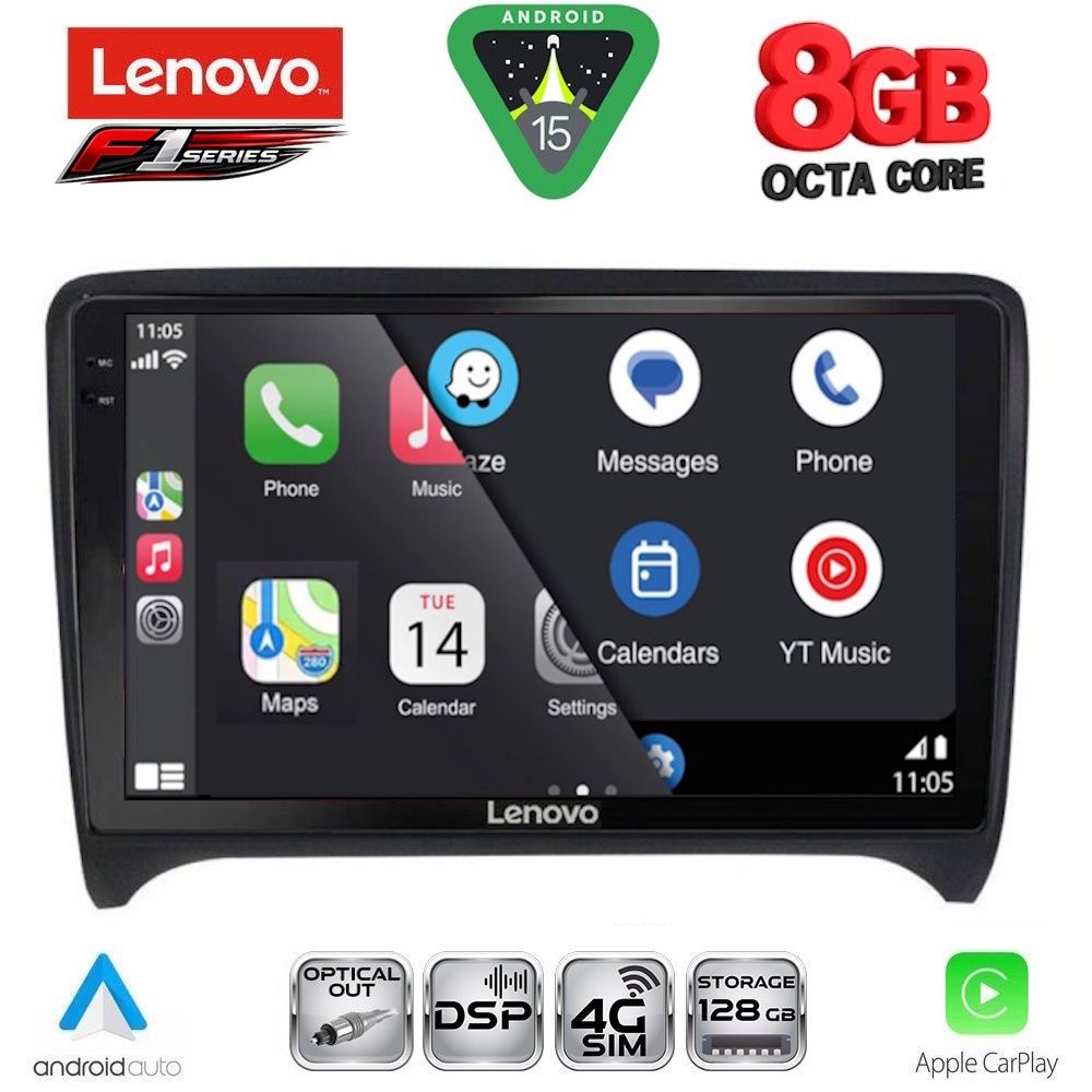 LENOVO SSR 10009_CPA (9inc) MULTIMEDIA TABLET for AUDI TT mod. 2007-2015 - Image 2