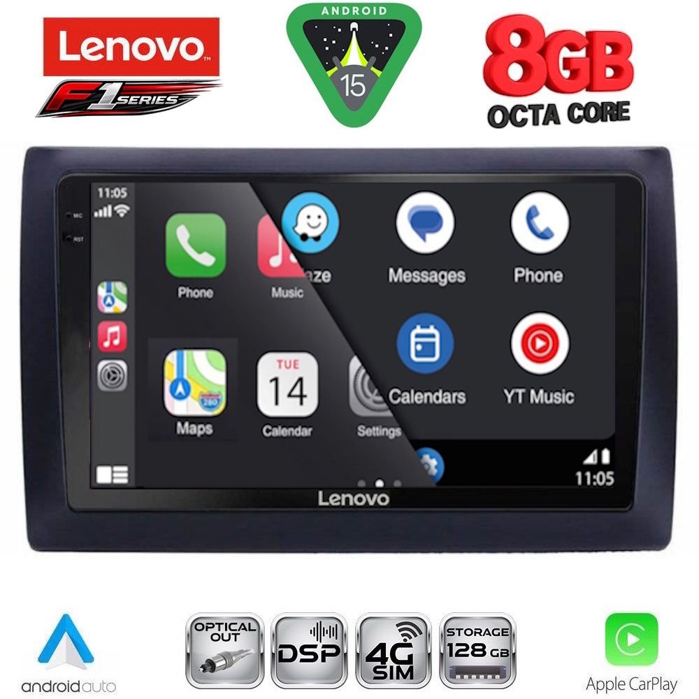 LENOVO SSR 10145_CPA (9inc) MULTIMEDIA TABLET for FIAT STILO mod. 2001-2007 - Image 2
