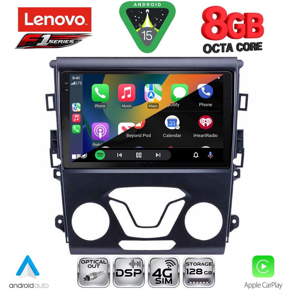 LENOVO SSR 10164_CPA A/C (9inc) MULTIMEDIA TABLET for FORD MONDEO mod. 2014-2023 - Image 2
