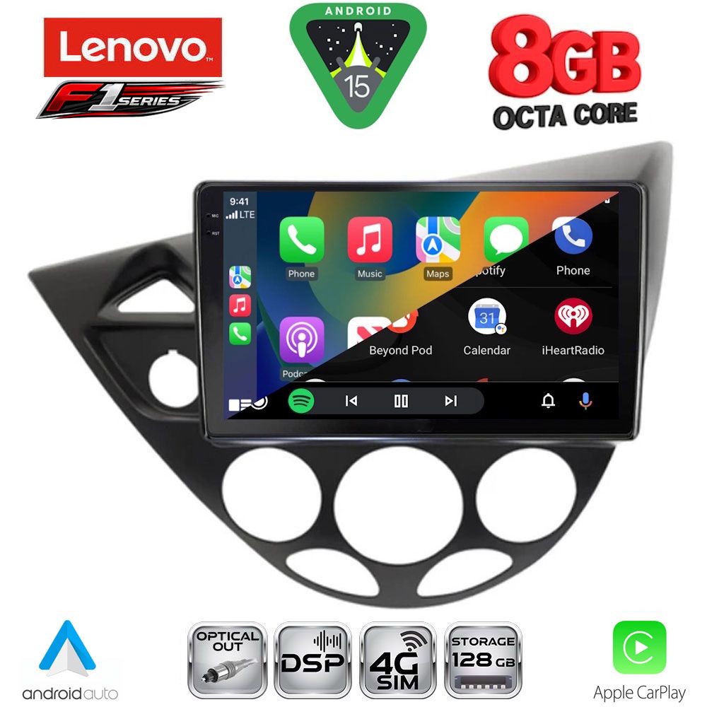 LENOVO SSR 10169_CPA (9inc) MULTIMEDIA TABLET for FORD FOCUS mod. 1998-2004 - Image 2