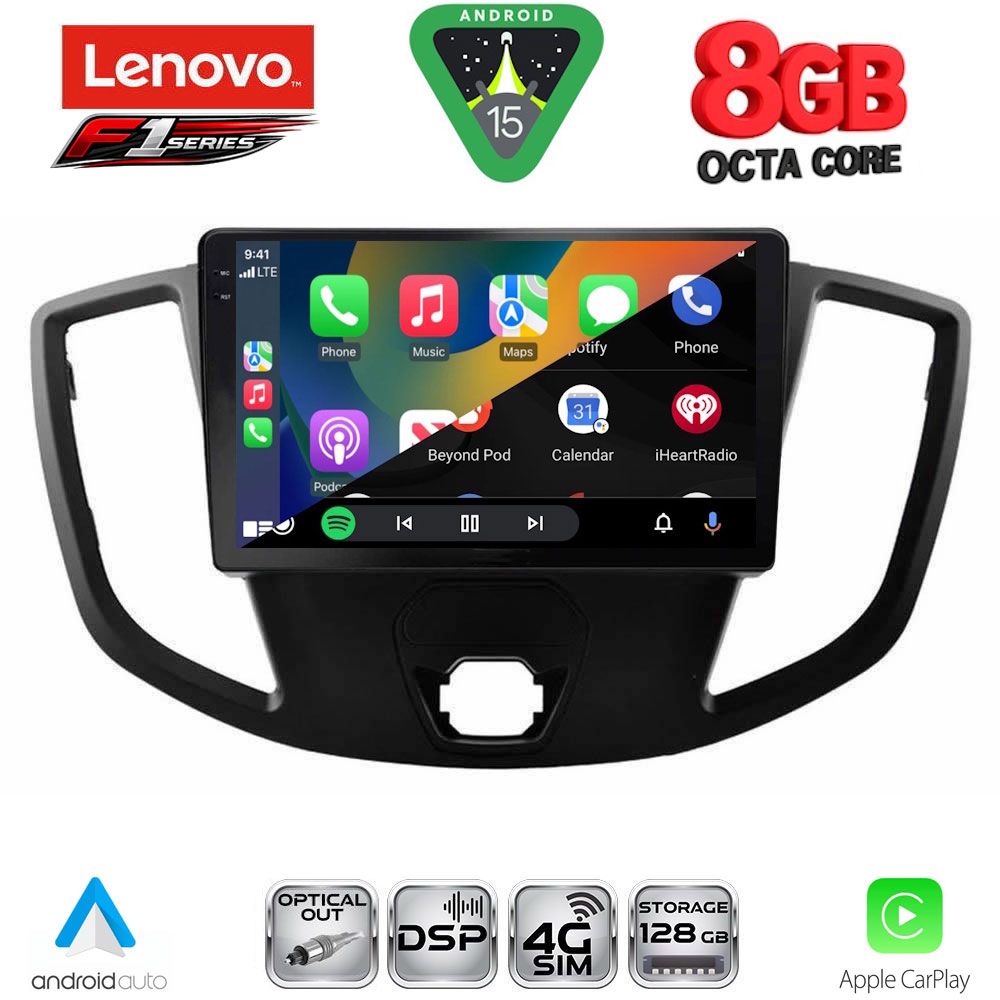 LENOVO SSR 10179_CPA (9inc) MULTIMEDIA TABLET for FORD TRANSIT mod. 2014-2020 - Image 2