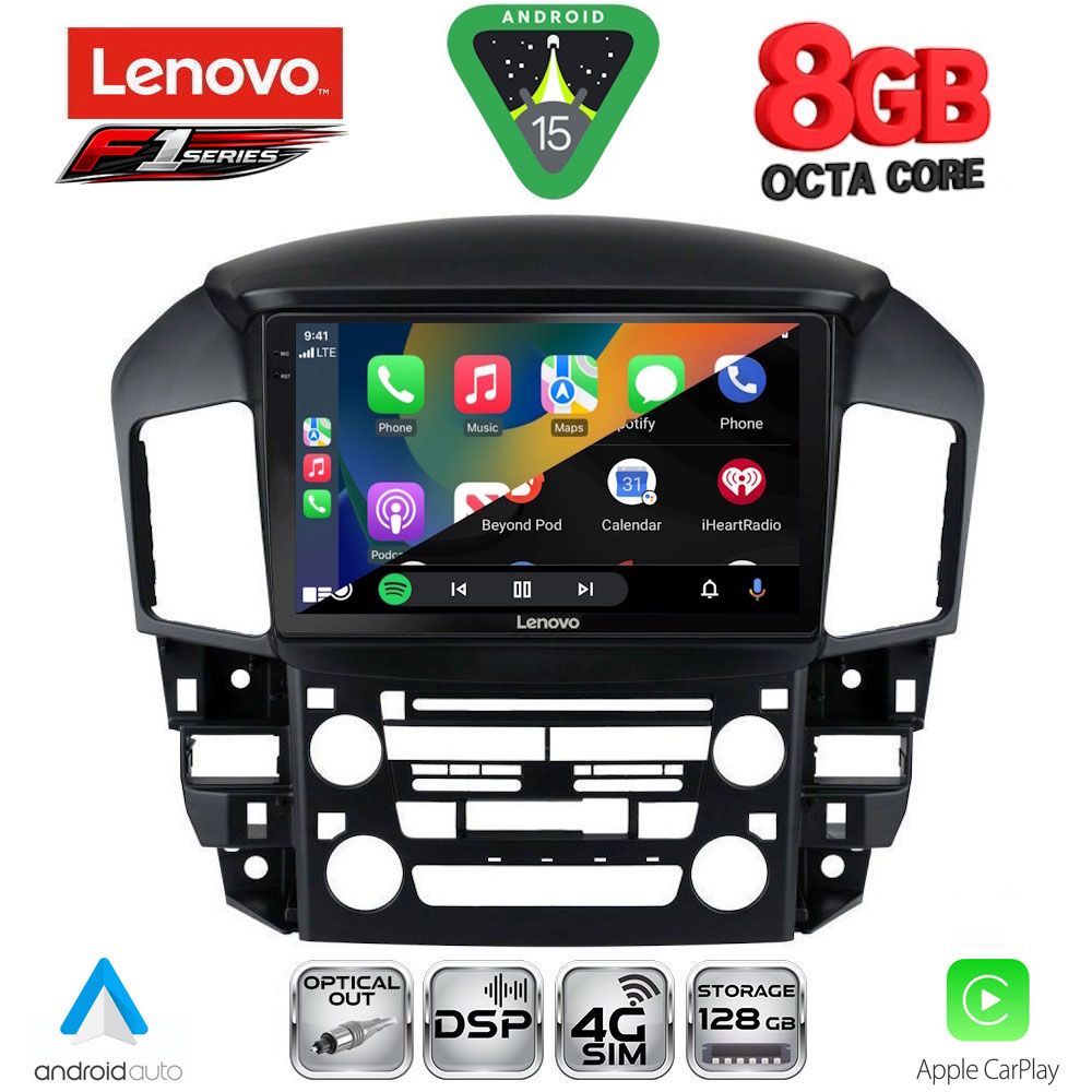LENOVO SSR 10344_CPA (9inc) MULTIMEDIA TABLET for LEXUS RX 300 mod. 1998-2003 - Image 2