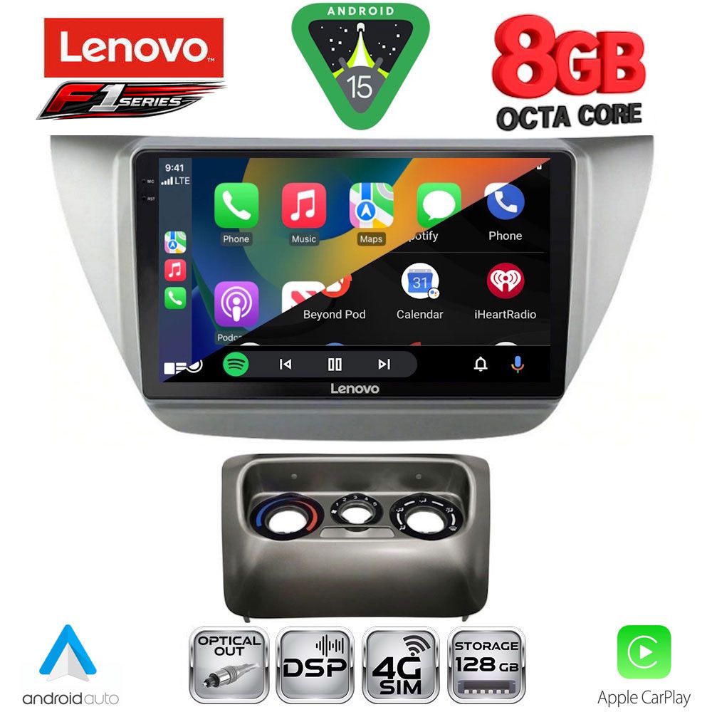 LENOVO SSR 10433_CPA (9inc) MULTIMEDIA TABLET for MITSUBISHI LANCER mod. 2000-2007 - Image 2