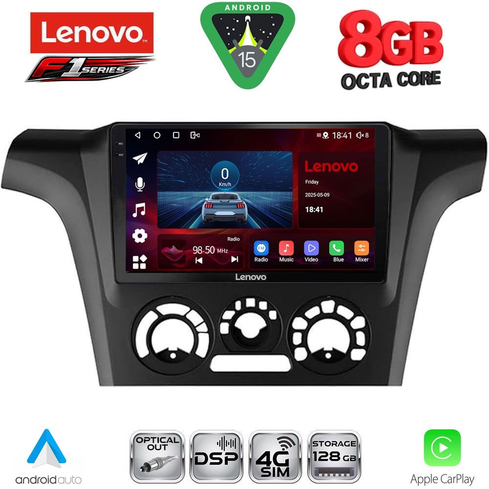 LENOVO SSR 10441_CPA A/C (9inc) MULTIMEDIA TABLET for MITSUBISHI OUTLANDER mod. 2001-2005