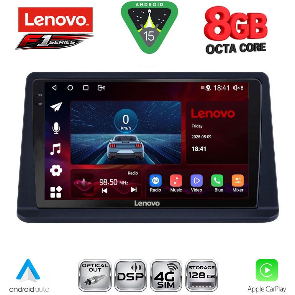 LENOVO SSR 10445_CPA (9inc) MULTIMEDIA TABLET for MITSUBISHI PAJERO mod. 1999-2006