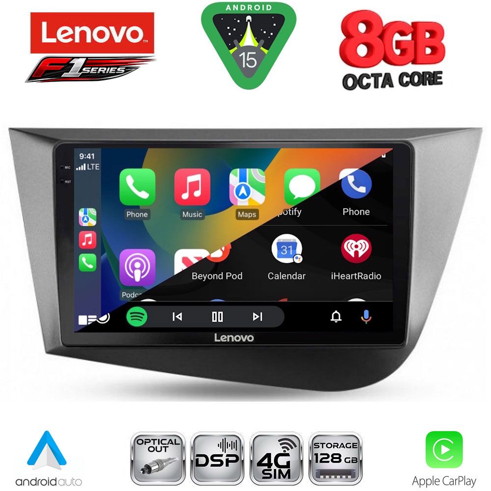 LENOVO SSR 10574_CPA (9inc) MULTIMEDIA TABLET for SEAT LEON mod. 2005-2012 - Image 2