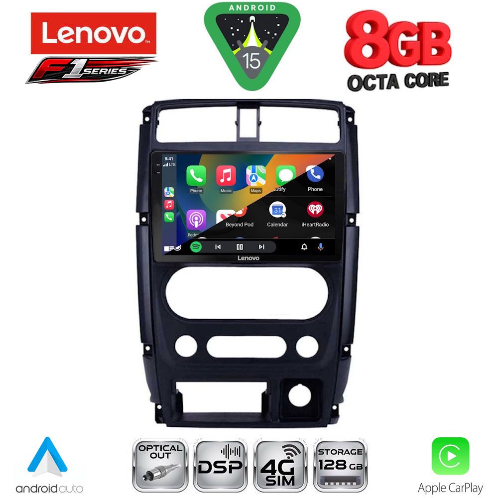 LENOVO SSR 10678_CPA (9inc) MULTIMEDIA TABLET for SUZUKI JIMNY mod. 2007-2017 - Image 2
