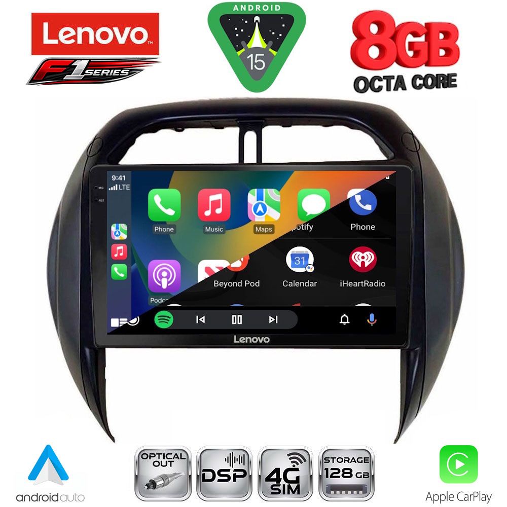 LENOVO SSR 10730_CPA CLIMA (9inc) MULTIMEDIA TABLET for TOYOTA RAV 4 mod. 2000-2006 - Image 2