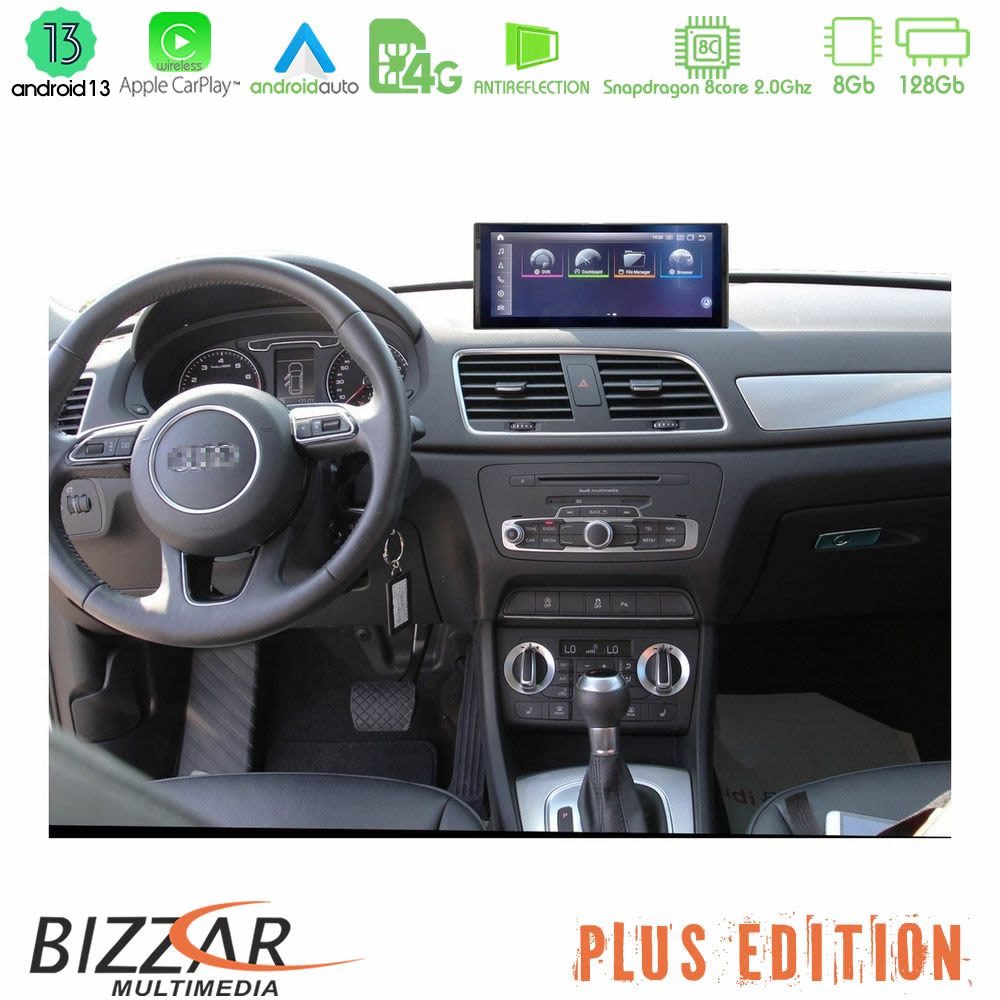Bizzar Plus Edition Audi Q3 (8U) 2011-2018 (με MMI3G) Android13 8Core (8+128GB) Navigation Multimedia 10.25" HD Anti-reflection - Image 4