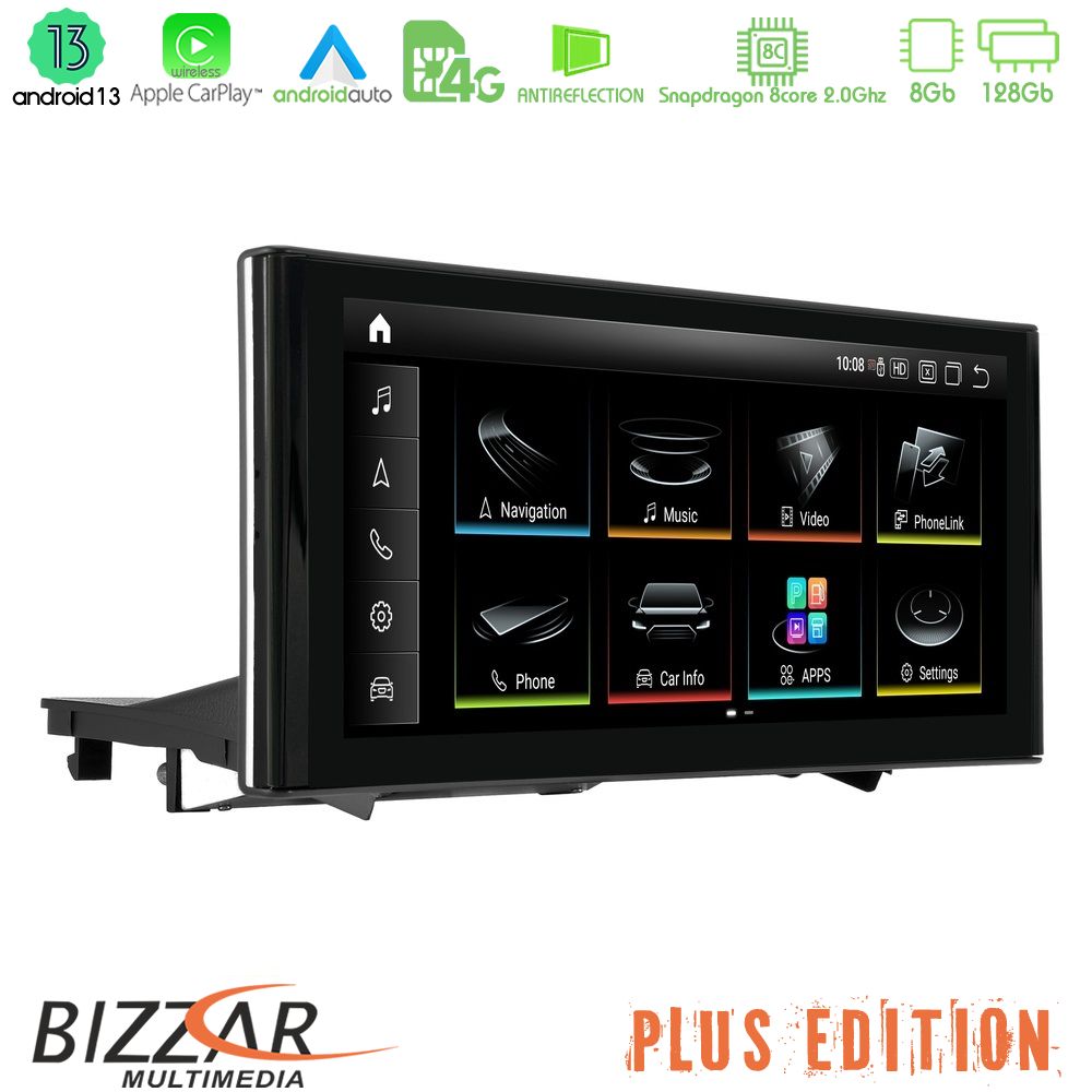 Bizzar Plus Edition Audi Q3 (8U) 2011-2018 (με MMI3G) Android13 8Core (8+128GB) Navigation Multimedia 10.25" HD Anti-reflection - Image 6