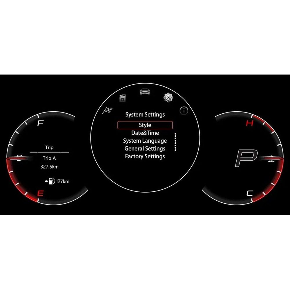 Mini Cooper F Series Digital LCD Instrument Cluster 12.3" με HD οθόνη 1920*720 - Image 3