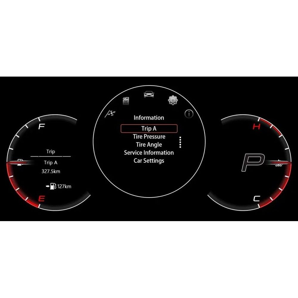 Mini Cooper F Series Digital LCD Instrument Cluster 12.3" με HD οθόνη 1920*720 - Image 4