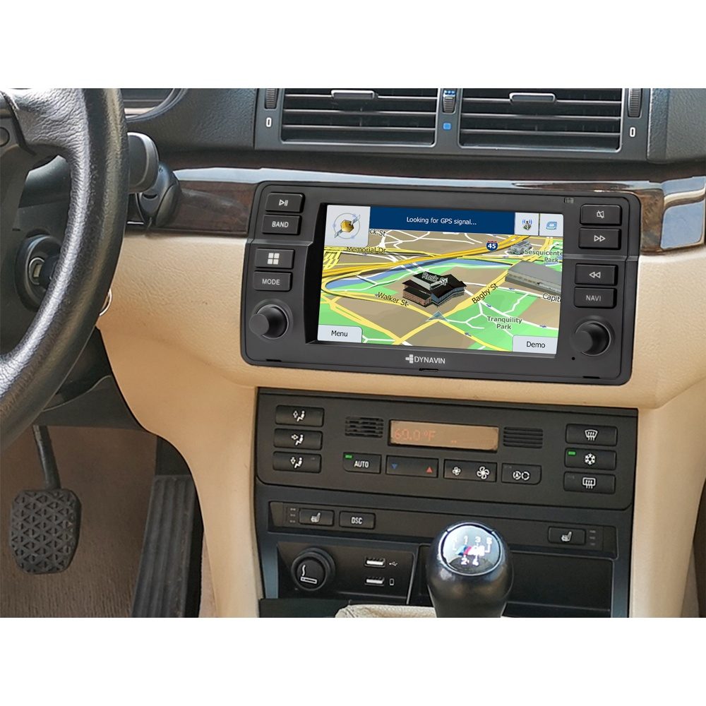 BMW E46 Κιτ Μετατόπισης HVAC (Single Row) με USB θύρες - Image 6