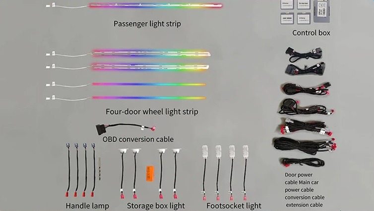 Ατμοσφαιρικός Φωτισμός Vw Golf 7 Ambient Light Kit - Image 2